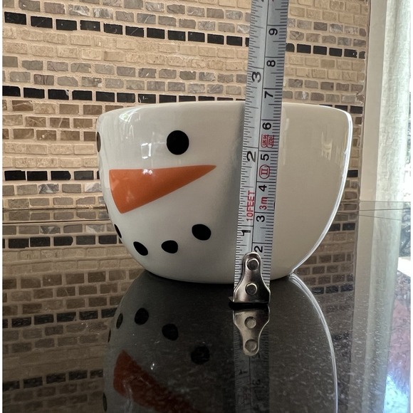 Snowman Measuring Cup‎ Set by Sur La Table Nesting Bowls Snowman Face Set of 3 - Picture 10 of 10